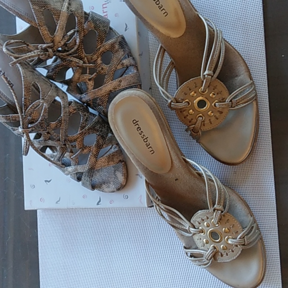 Bundle of 2 Pairs of Cute Shoes